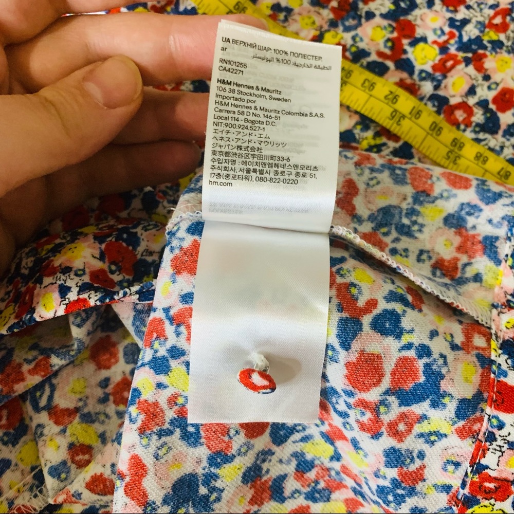 H&M. patterned short dress - Picture 10 of 11